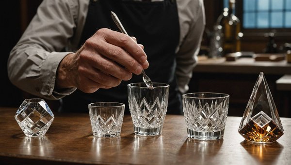 Les secrets de la fabrication des verres en cristal chez saint louis